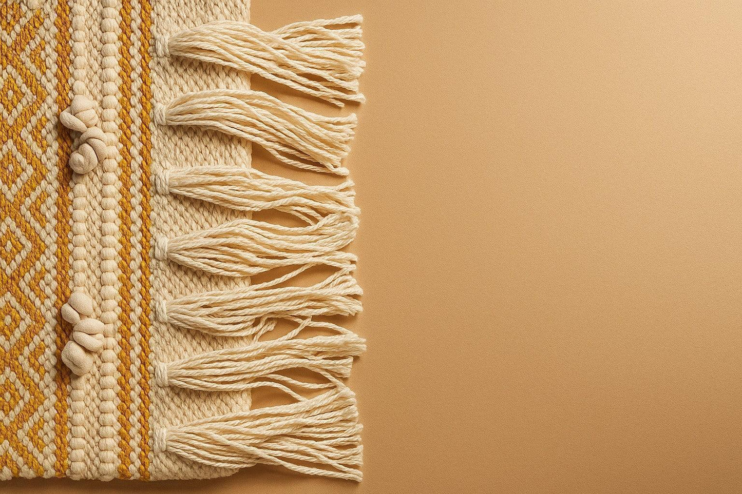 Handwoven Cotton Macrame Sling Bag with Tassels – Boho Fringe Crossbody for Women – Eco-Friendly Summer Travel Purse